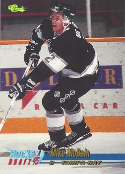 1995 Classic Hockey Draft #27 Mike McBain Front