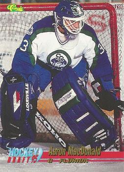 1995 Classic Hockey Draft #32 Aaron MacDonald Front