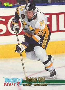 1995 Classic Hockey Draft #33 Patrick Cote Front