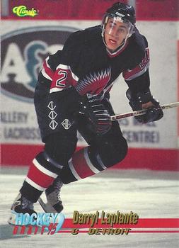 1995 Classic Hockey Draft #49 Darryl Laplante Front