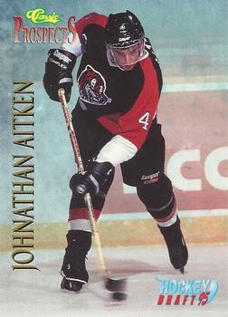 1995 Classic Hockey Draft #56 Johnathan Aitken Front