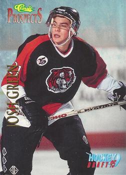 1995 Classic Hockey Draft #60 Josh Green Front