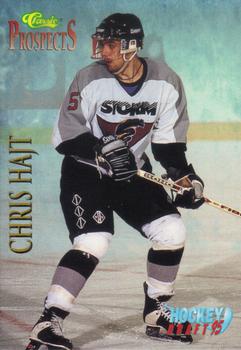 1995 Classic Hockey Draft #61 Chris Hajt Front