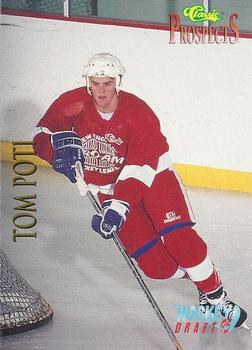 1995 Classic Hockey Draft #67 Tom Poti Front