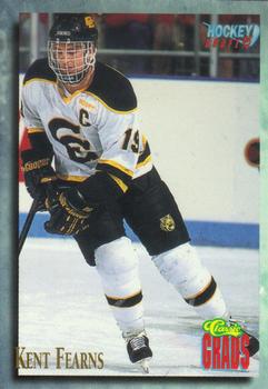 1995 Classic Hockey Draft #72 Kent Fearns Front