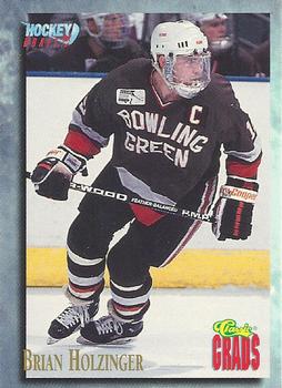 1995 Classic Hockey Draft #74 Brian Holzinger Front