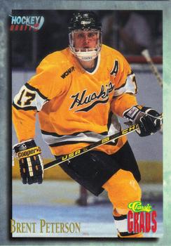 1995 Classic Hockey Draft #78 Brent Peterson Front