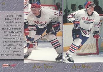 1995 Classic Hockey Draft #91 Marc Savard / Darryl LaFrance / John Tripp / Jeff Ware Back