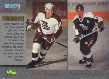 1995 Classic Hockey Draft #94 Dave Duerden / Jamie Langenbrunner / Chad Lang / Kevin Bolibruck Front