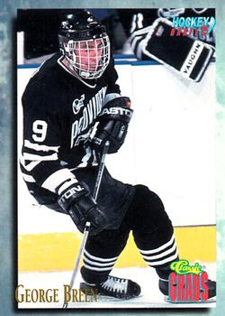 1995 Classic Hockey Draft #70 George Breen Front