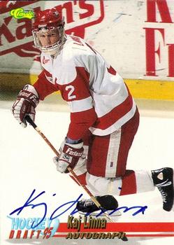 1995 Classic Hockey Draft - Autographs #NNO Kaj Linna Front