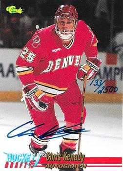 1995 Classic Hockey Draft - Autographs #NNO Chris Kenady Front