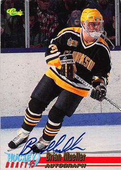 1995 Classic Hockey Draft - Autographs #NNO Brian Mueller Front