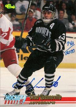 1995 Classic Hockey Draft - Autographs #NNO Chad Quenneville Front