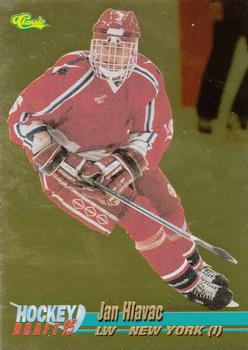 1995 Classic Hockey Draft - Gold #25 Jan Hlavac Front