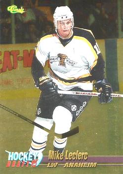 1995 Classic Hockey Draft - Gold #47 Mike Leclerc Front