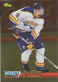 1995 Classic Hockey Draft - Gold #51 Mike O'Grady Front