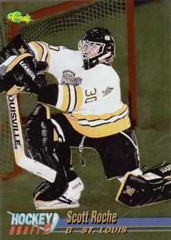 1995 Classic Hockey Draft - Gold #54 Scott Roche Front