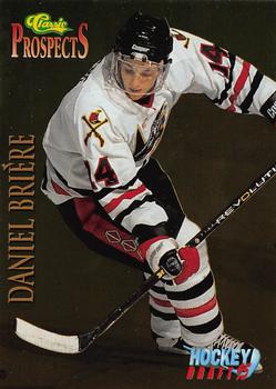 1995 Classic Hockey Draft - Gold #58 Daniel Briere Front