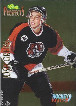 1995 Classic Hockey Draft - Gold #60 Josh Green Front