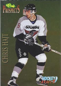1995 Classic Hockey Draft - Gold #61 Chris Hajt Front