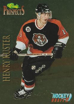 1995 Classic Hockey Draft - Gold #63 Henry Kuster Front