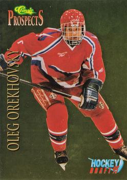 1995 Classic Hockey Draft - Gold #65 Oleg Orekhovsky Front