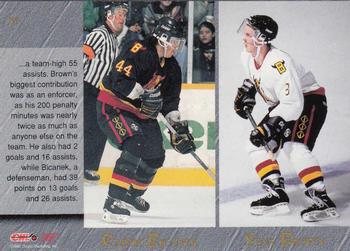 1995 Classic Hockey Draft - Gold #83 Brian Secord / Daniel Cleary / Radim Bicanek / Sean Brown Back
