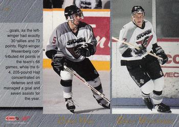 1995 Classic Hockey Draft - Gold #85 Todd Norman / Todd Bertuzzi / Chris Hajt / Brian Wesenberg Back