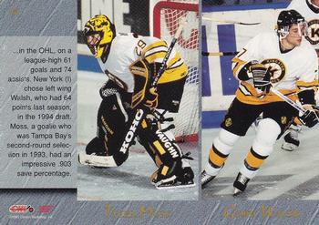 1995 Classic Hockey Draft - Gold #86 Chad Kilger / David Ling / Tyler Moss / Gord Walsh Back