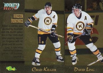 1995 Classic Hockey Draft - Gold #86 Chad Kilger / David Ling / Tyler Moss / Gord Walsh Front