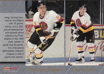 1995 Classic Hockey Draft - Gold #93 Jeff Kostuch / Wayne Primeau / Matthew Osborne / Shane Kenny Back
