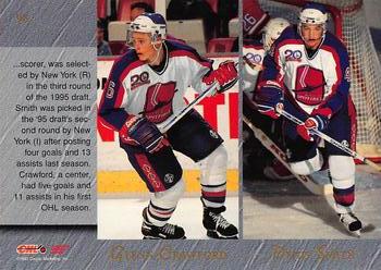 1995 Classic Hockey Draft - Gold #98 Mike Martin / Ed Jovanovski / Glenn Crawford / Denis Smith Back