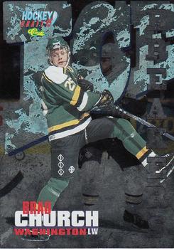 1995 Classic Hockey Draft - Ice Breakers #BK 15 Brad Church Front
