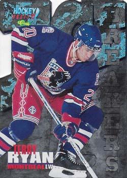 1995 Classic Hockey Draft - Ice Breakers Die Cuts #BK 8 Terry Ryan Front
