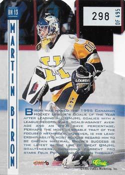  (CI) Martin Biron Hockey Card 1999-00 Pacific Emerald 34 Martin  Biron : Collectibles & Fine Art