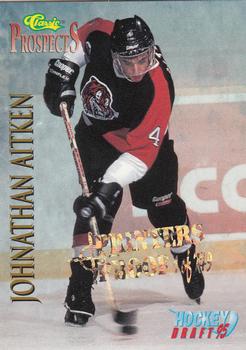 1995 Classic Hockey Draft - Printer's Proofs #56 Johnathan Aitken Front