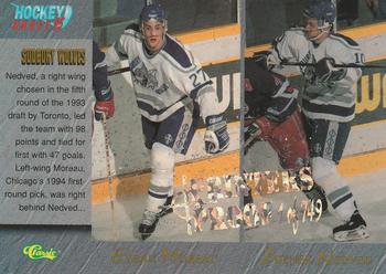 1995 Classic Hockey Draft - Printer's Proofs #97 Ethan Moreau / Zdenek Nedved / Jamie Rivers / Jason Bonsignore Front