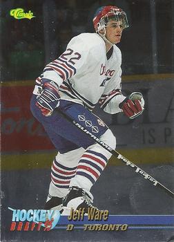 1995 Classic Hockey Draft - Silver #15 Jeff Ware Front