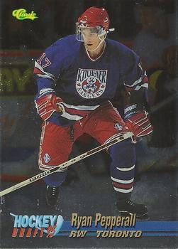 1995 Classic Hockey Draft - Silver #46 Ryan Pepperall Front