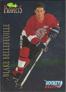 1995 Classic Hockey Draft - Silver #57 Blake Bellefeuille Front