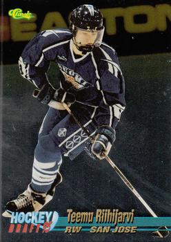 1995 Classic Hockey Draft - Silver #12 Teemu Riihijarvi Front