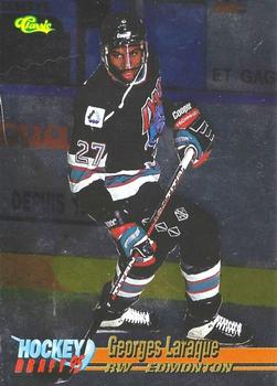 1995 Classic Hockey Draft - Silver #28 Georges Laraque Front