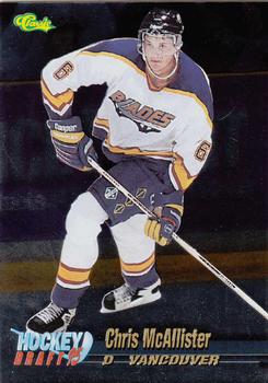1995 Classic Hockey Draft - Silver #35 Chris McAllister Front