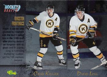 1995 Classic Hockey Draft - Silver #86 Chad Kilger / David Ling / Tyler Moss / Gord Walsh Front