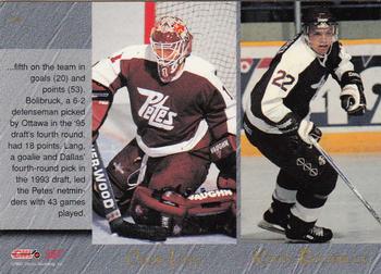 1995 Classic Hockey Draft - Silver #94 Dave Duerden / Jamie Langenbrunner / Chad Lang / Kevin Bolibruck Back
