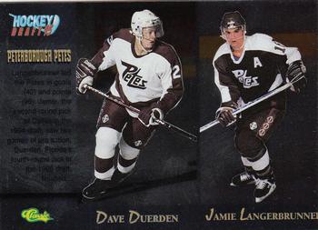 1995 Classic Hockey Draft - Silver #94 Dave Duerden / Jamie Langenbrunner / Chad Lang / Kevin Bolibruck Front