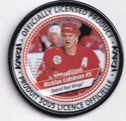 1998-99 Katch/Irwin Medallions #53 Nicklas Lidstrom Front