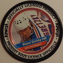 1998-99 Katch/Irwin Medallions #92 Wayne Gretzky Front