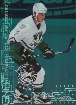 1999-00 Be a Player Millennium Signature Series - All-Star Fantasy Emerald #7 Pavel Trnka Front